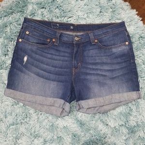Levi's denim shorts